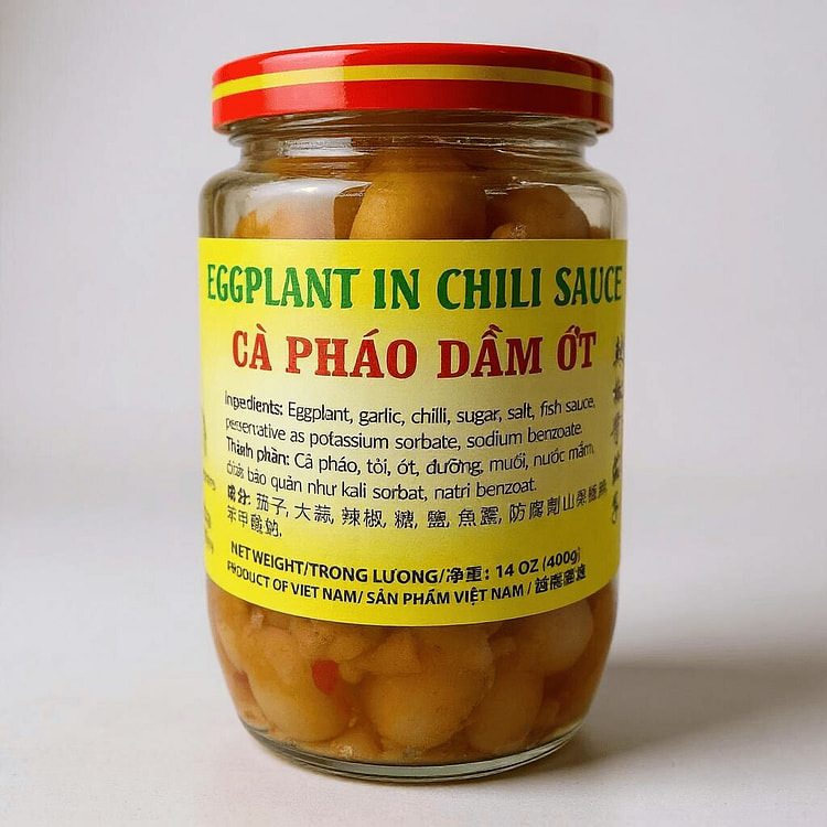 Eggplant in Chili Sauce (Ca Phao Dam Ot)