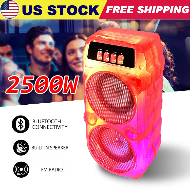 便携式蓝牙派对音箱低音炮重型 2 1 盒