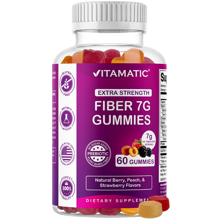 FIBER 7G（甜菜根果胶）-60粒软糖