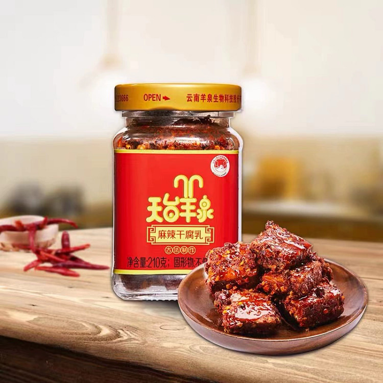 麻辣干腐乳*1瓶