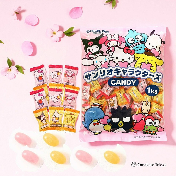 Sanrio Characters Candy Bag 1kg (2.2 lbs) 4.8 lb