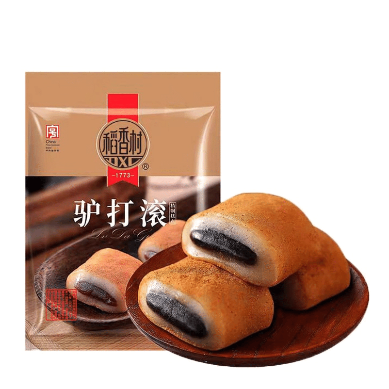 Daoxiangcun Donkey Rolling Black sesame peanut red bean paste 320g/ bag 320 g
