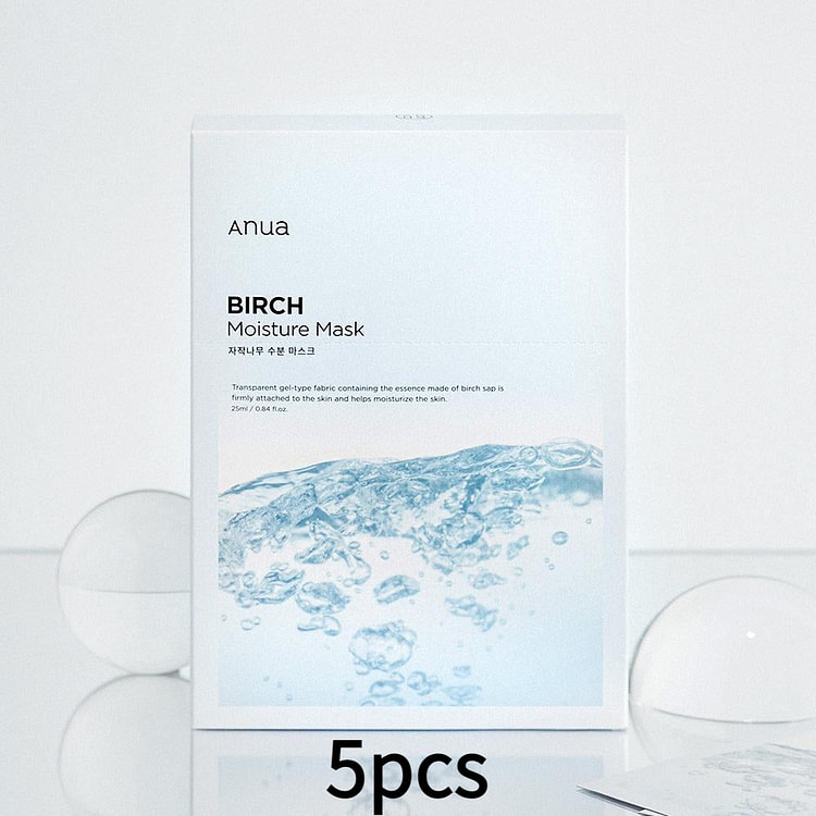 Anua Birch Tree Moisture Mask 25mlx5Sheets
