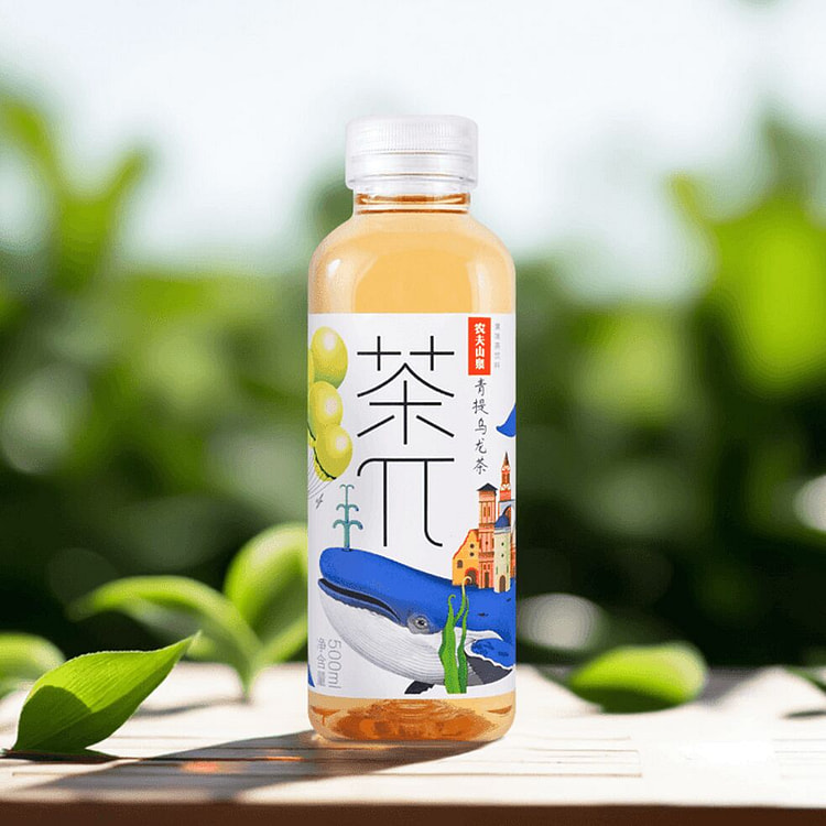 Nongfu Spring Tea Green Grape Oolong Tea 500ml 1 bottle