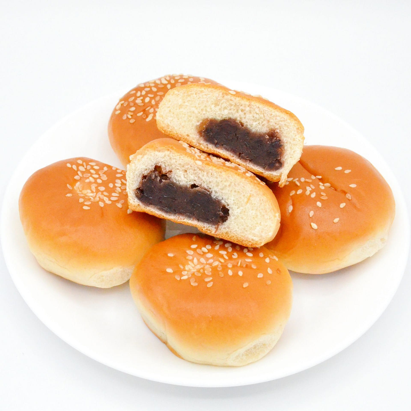 日式迷你红豆包 5 个