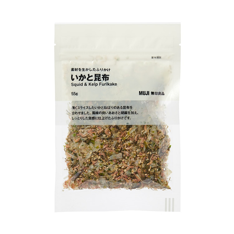 MUJI Kelp squid rice seasoning 55g 1 each