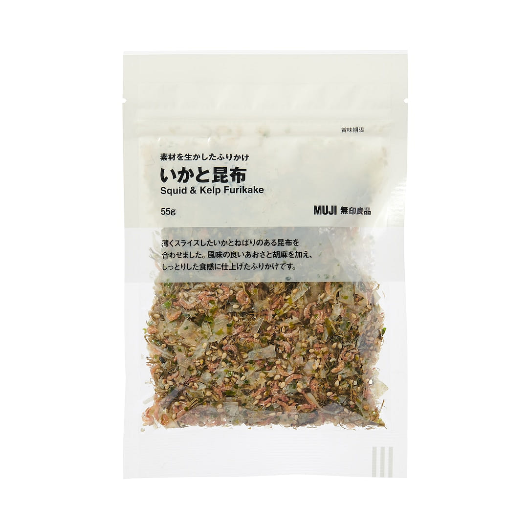 MUJI Squid & Kelp Furikake 55g 1 each