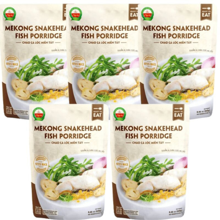 [Cay Thi] 蛇头鱼粥 240gx5 5 个