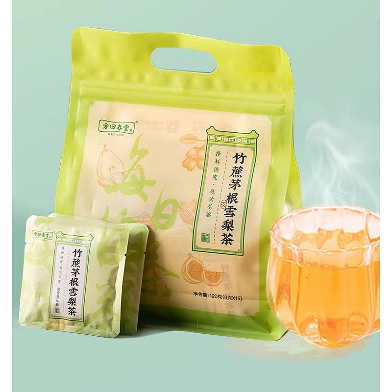 Fang Hui Chun Tang Bamboo cane and grass root pear tea 120g*1 bag 120 g