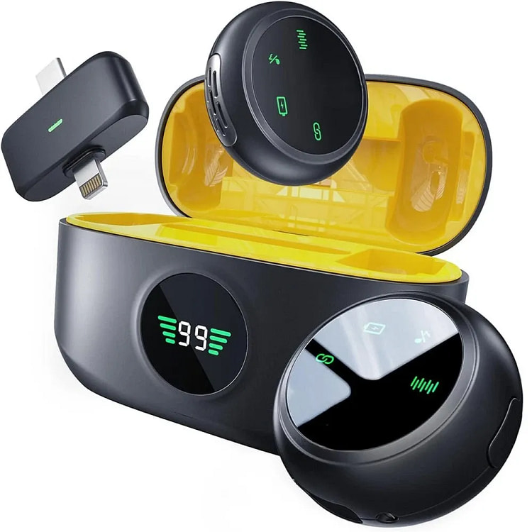 K31 2in1 Magnetic & Clamp Lapel Wireless Lavalier 1 box