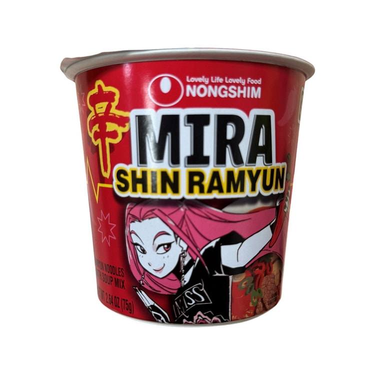 Nongshim KPop Demon Hunters Mira Spicy Queen Ramen 6 count