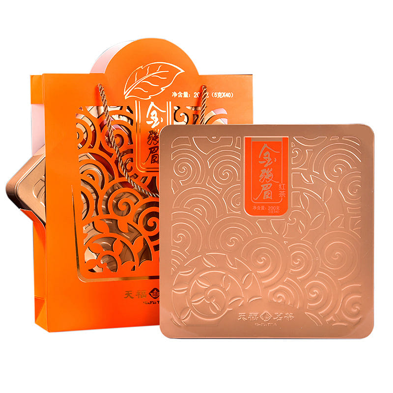 [Tenfu’s tea] Gold Junmei Black Tea M2 (200g/7oz) 1 box