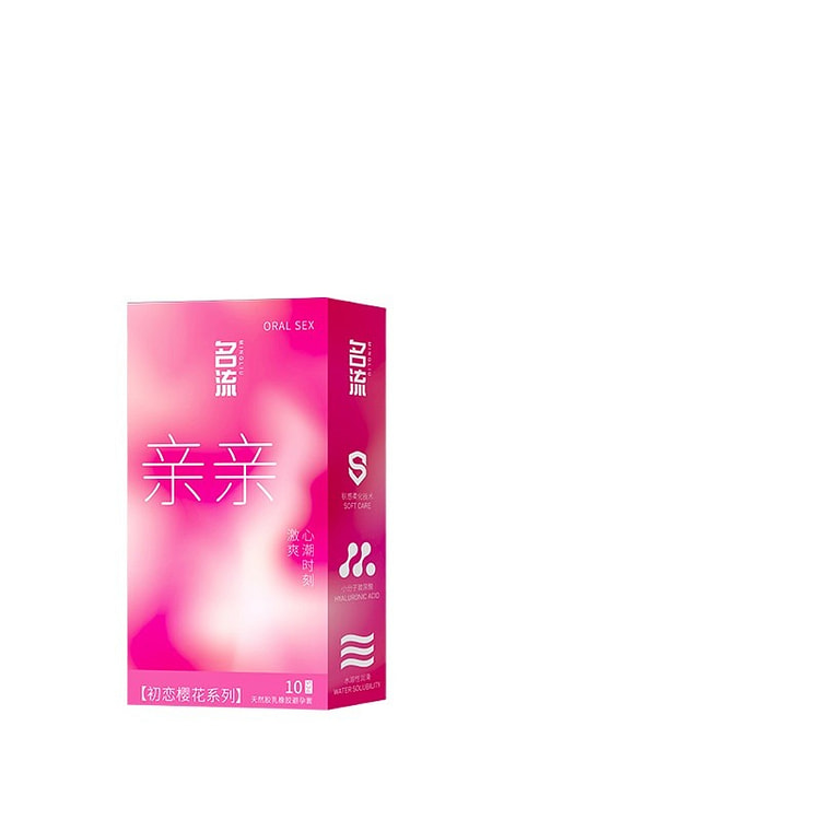 Milang Cherry Oral Flavor Thin Condoms, 10pcs/box 1 count