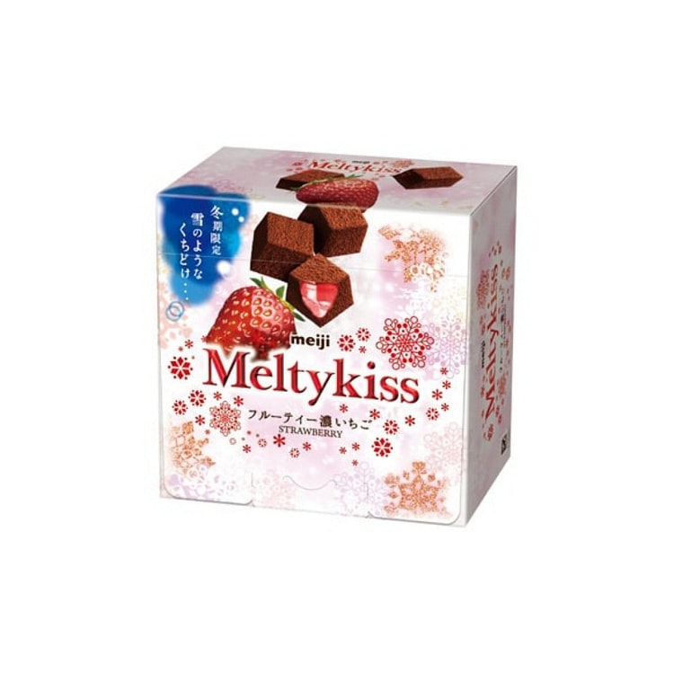 Meiji Meltykiss Fruity Rich Strawberry Chocolate 53g