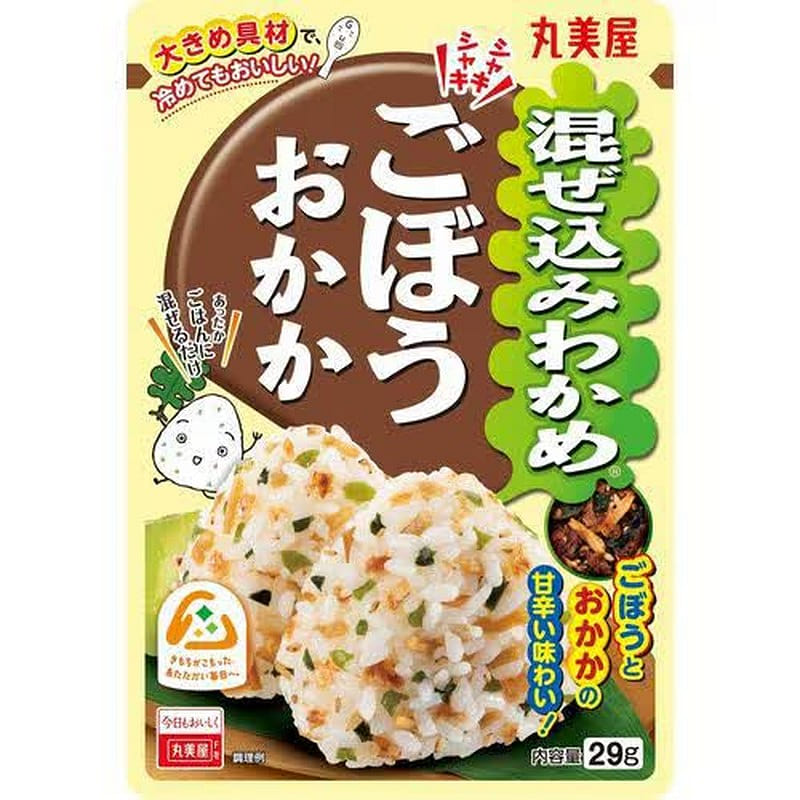 Marumiya Mixed Wakame Burdock Bonito Flakes 29g 1 each