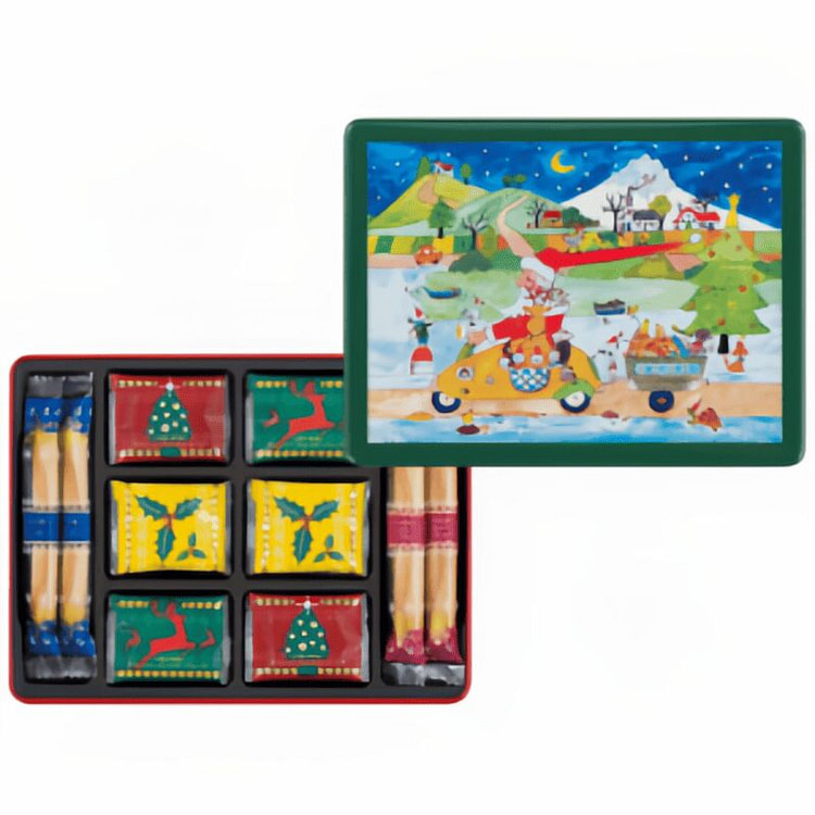 YokuMoku季节限定什锦曲奇饼干礼盒5种30枚 1 盒