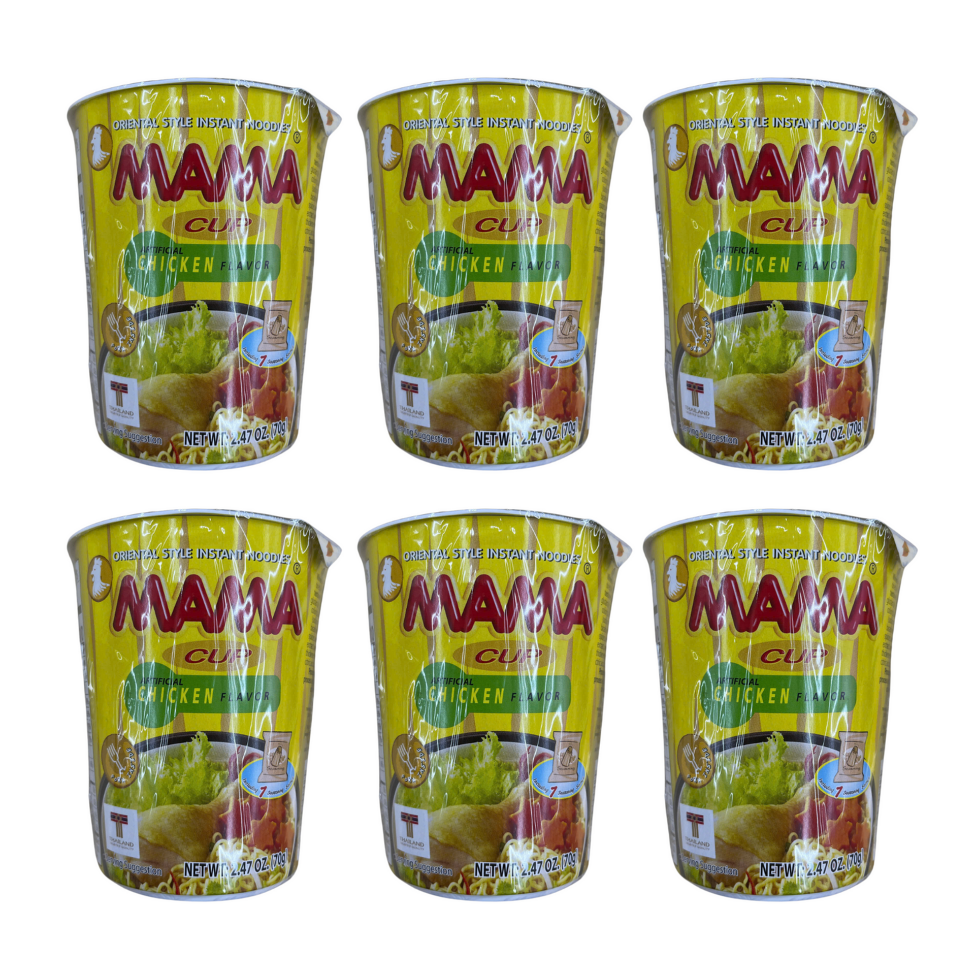 Get Mama Chicken Flavour 2.47oz pack of 6 Delivered | Weee! Asian