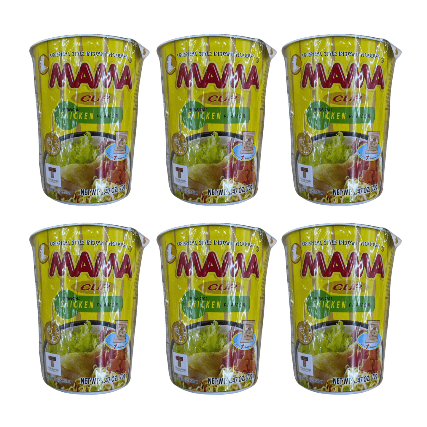 Mama Chicken Flavour 2.47oz pack of 6 1 개