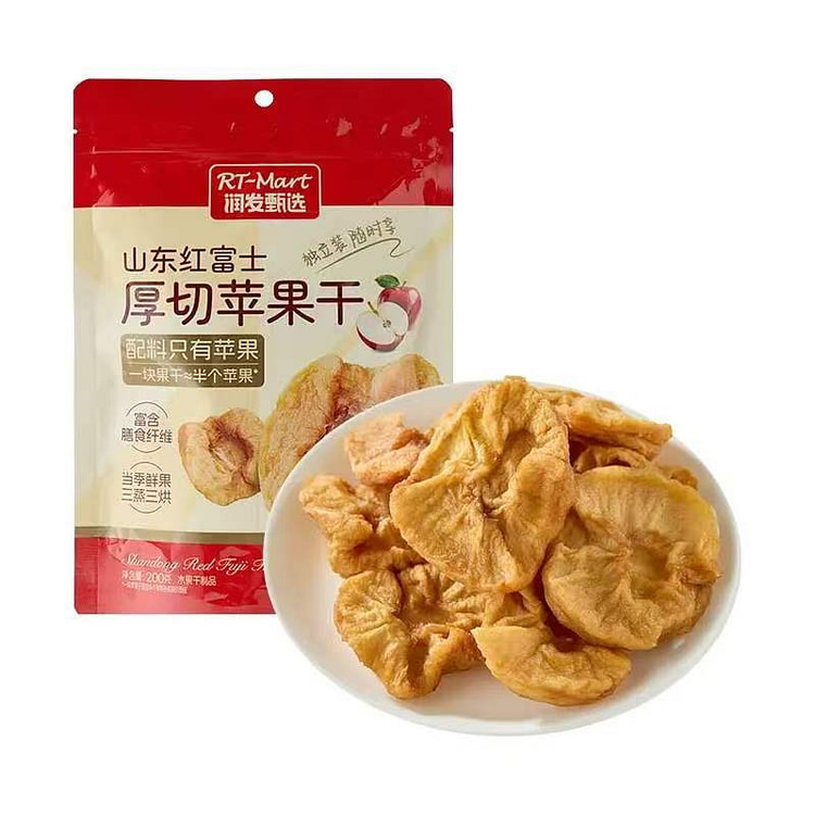 Shandong Red Fuji Thick-Sliced Apple Dried  200g 1 pack