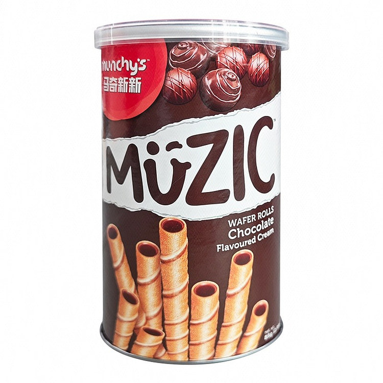 马奇新新 妙乐巧克力味注心威化卷 1罐 85 克