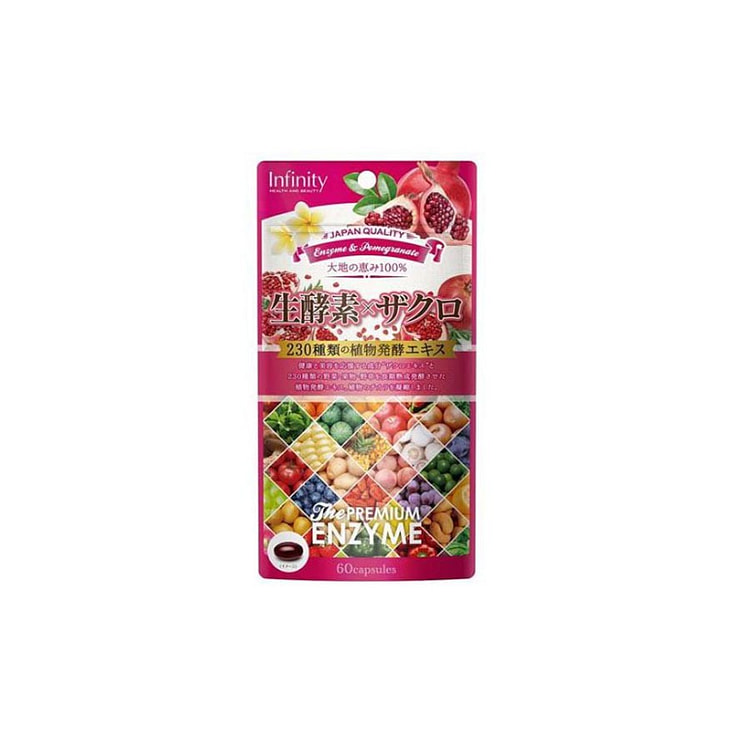 Infinity Slim & Glow Pomegranate Enzyme 60pcs/