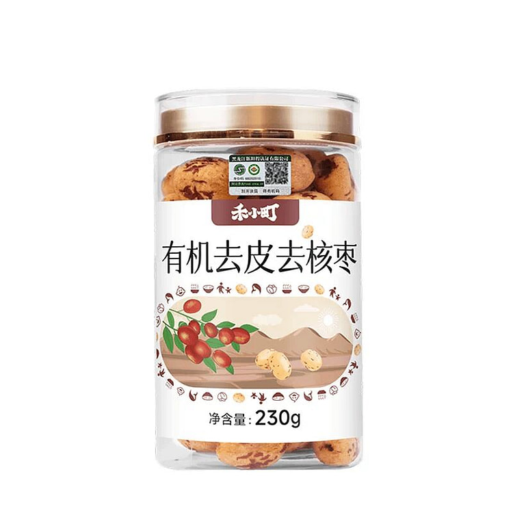 Hexiao Town organic denucleated red dates 230g 230 g