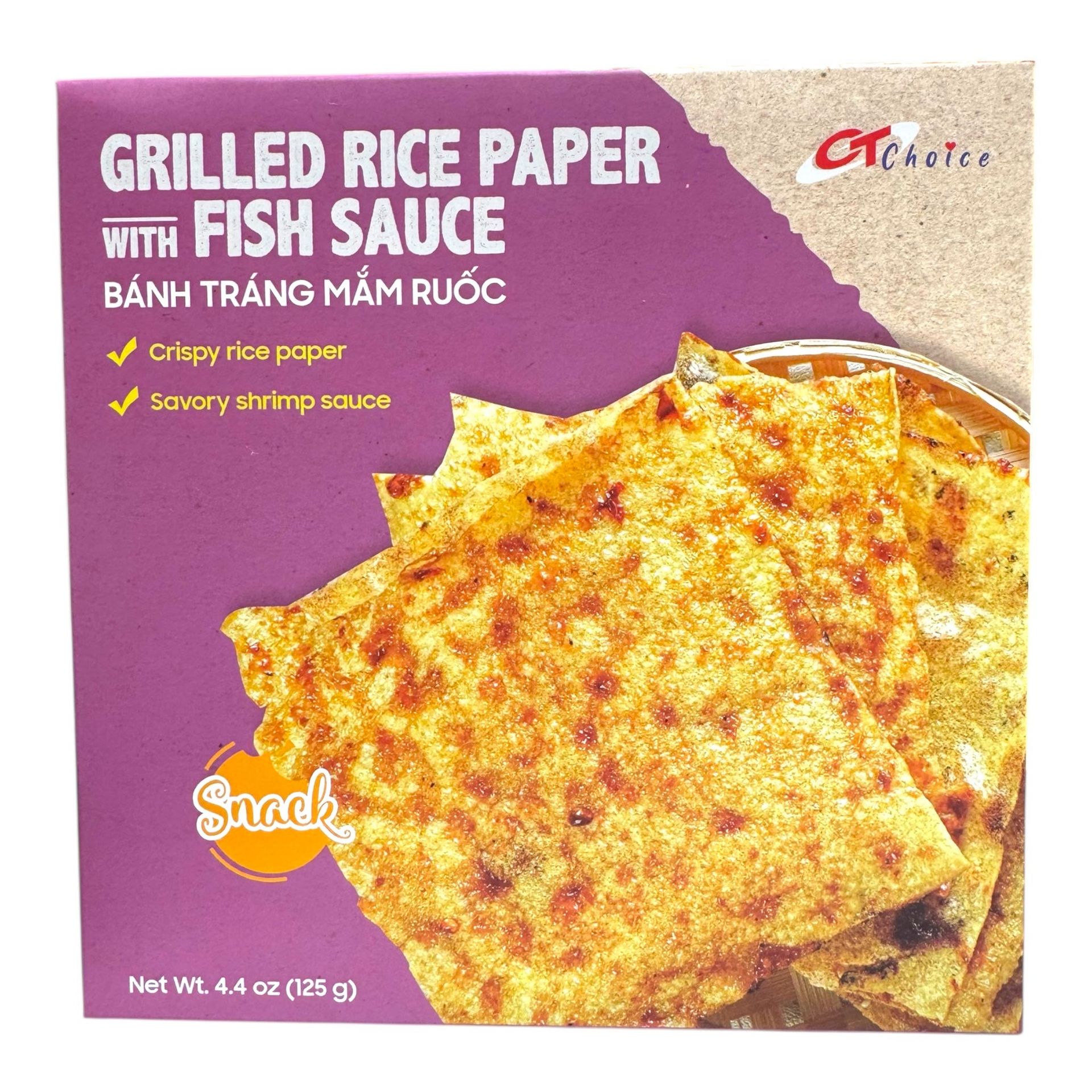 CT Choice - Grilled Rice Paper with Fish Sauce 125 g