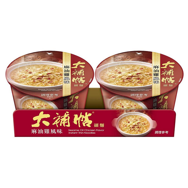 Sesame Oil Chicken Flavor Instant Thin Noodles 2pcs 310 g