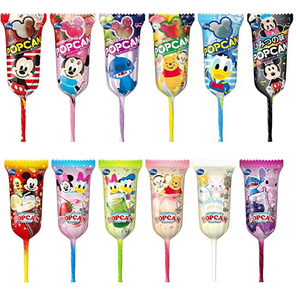 GlicoDisney Lollipop Juice Flavor 1 piece (Random) 1 개
