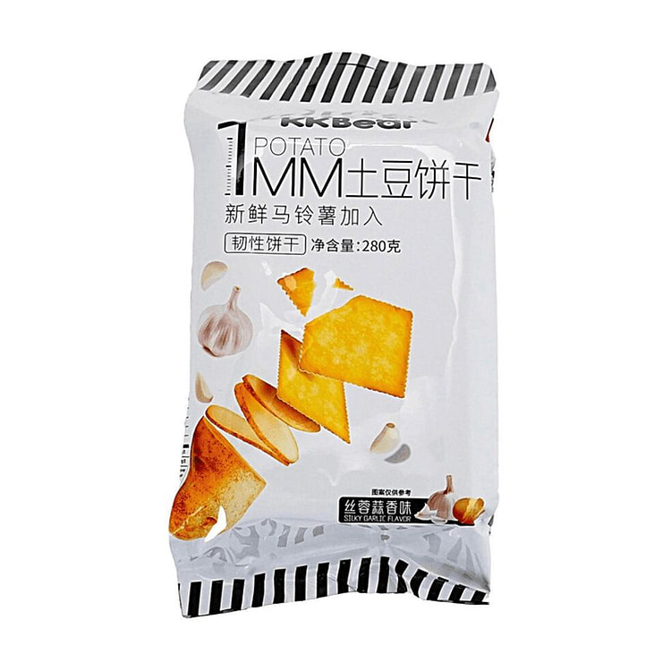 1MM 土豆饼干 丝蓉蒜香味280g 1 份