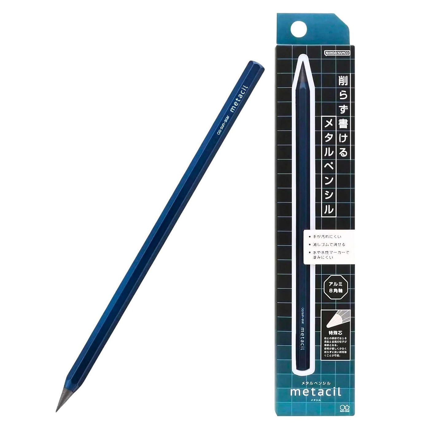 Sunstar Metacil 2H Blue No Sharpen Pencil 1 カウント