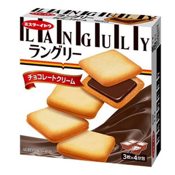 伊藤制果 巧克力奶油饼干  12枚