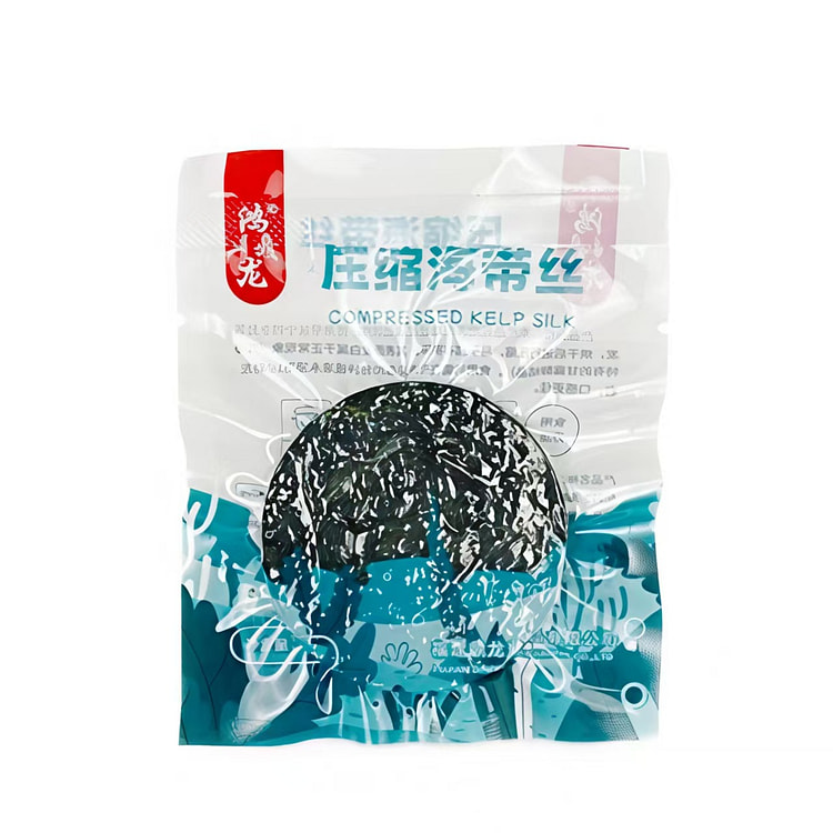 鸿鼎龙 烘干压缩海带丝干货 自泡发凉拌16g*5片 80 克