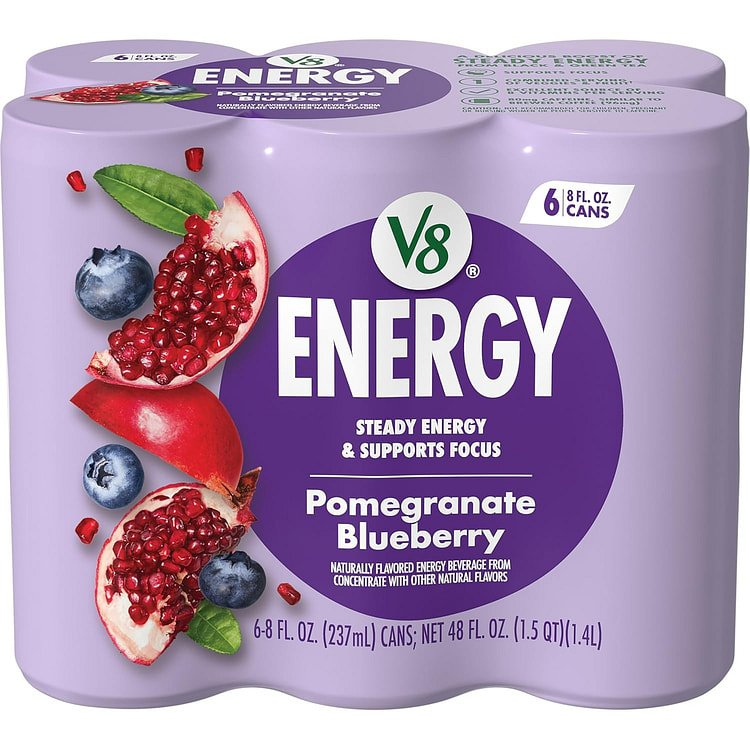 Energy Pomegranate Blueberry Juice Energy Drink 1 each