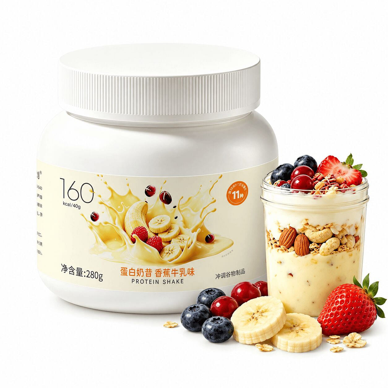 Protein Shake Banana 280g 1 each