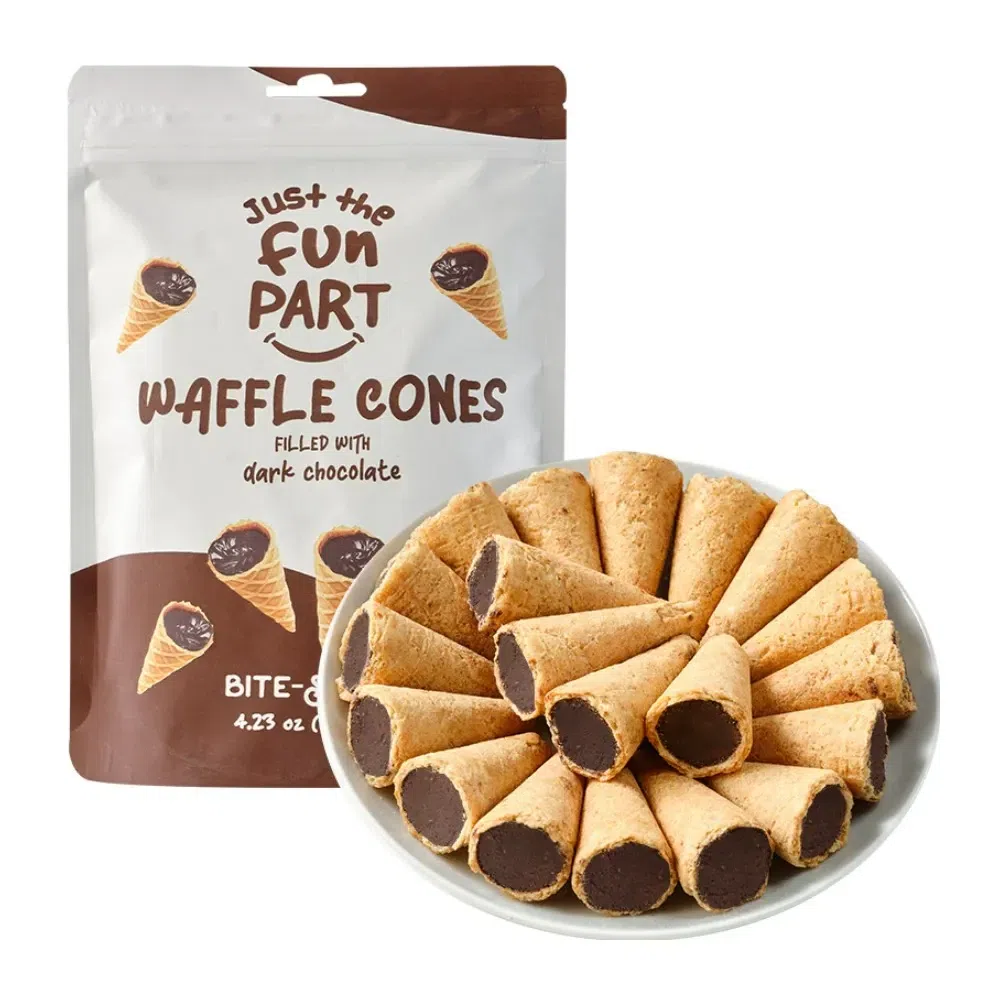 JTFP Dark Chocolate Filled Waffle Crisps 1box 120 g