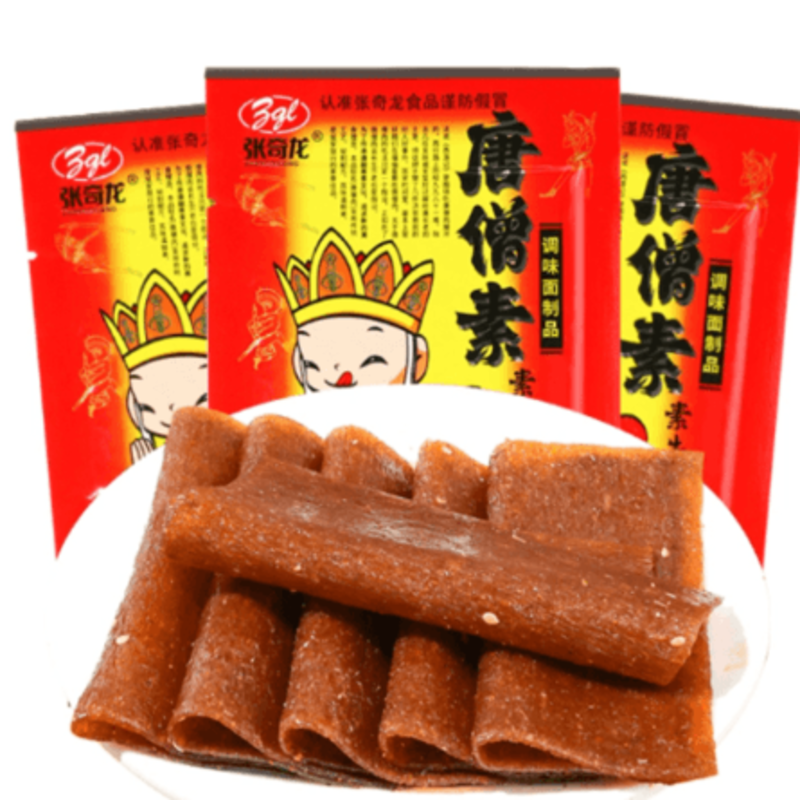 Pork Spicy Tiao The Taste of Childhood 13g*5 Bags 5 count