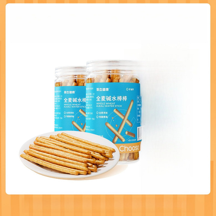 海盐全麦碱水棒75g*3罐 225 克