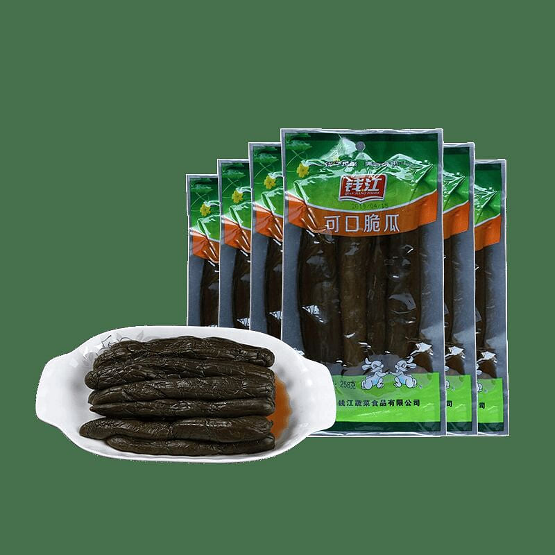 Qianjiang Brand Tasty Pickled Cucumbers 258g 258 g