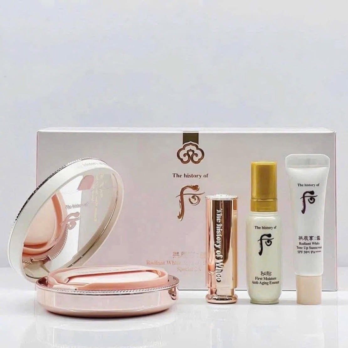 The Whoo Sun Tone Up Cushion SPF50+ PA+++ 1 box