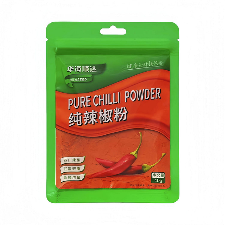 华海顺达 纯辣椒粉40g*1袋 1 包
