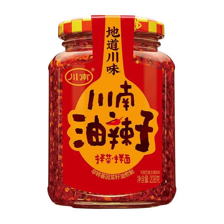 川南 川南油辣子四川油泼辣子208g*1瓶 208 克