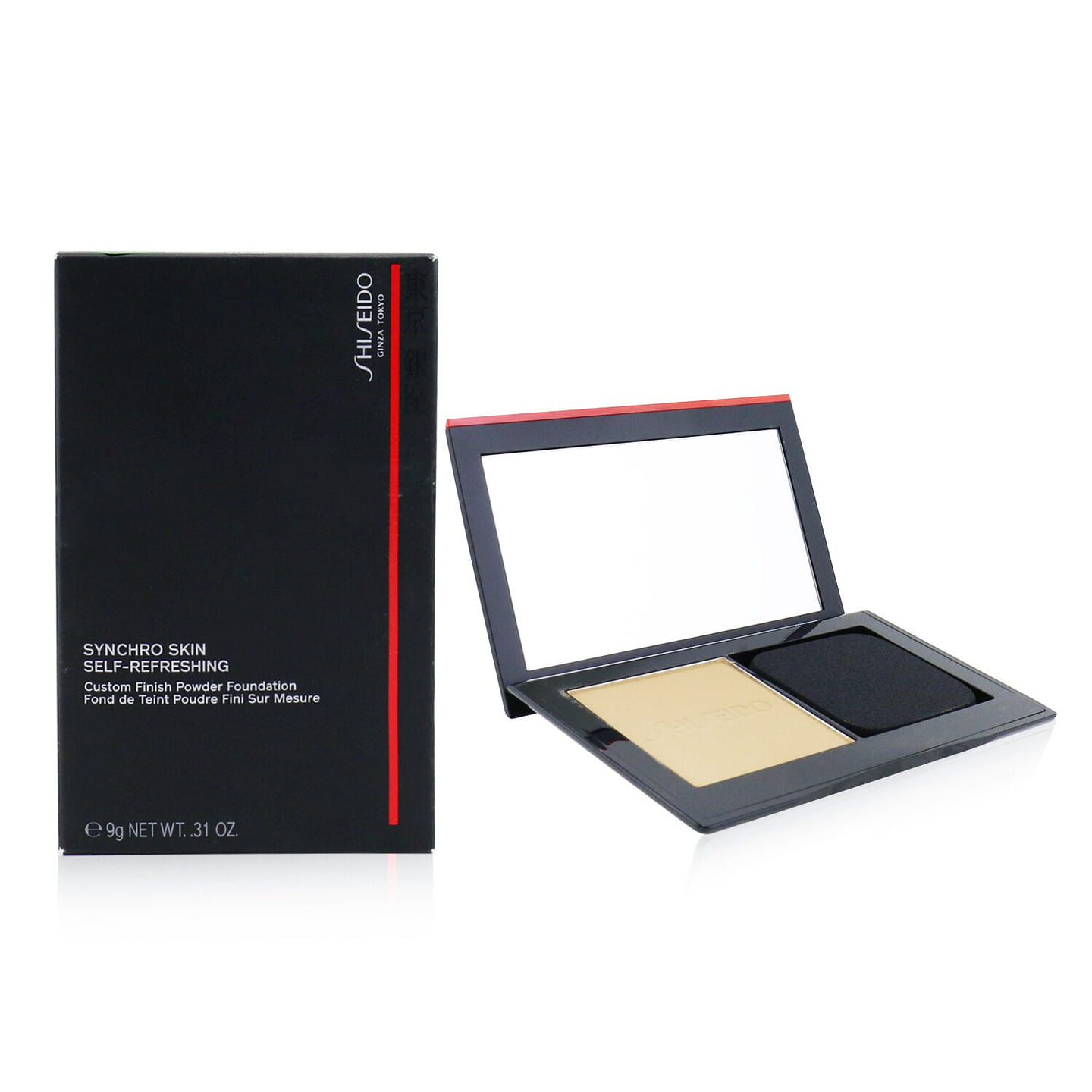 Shiseido Synchro Skin Self Refreshing Custom Finish Powder Foundation – # 340 Oak 161214 9 g