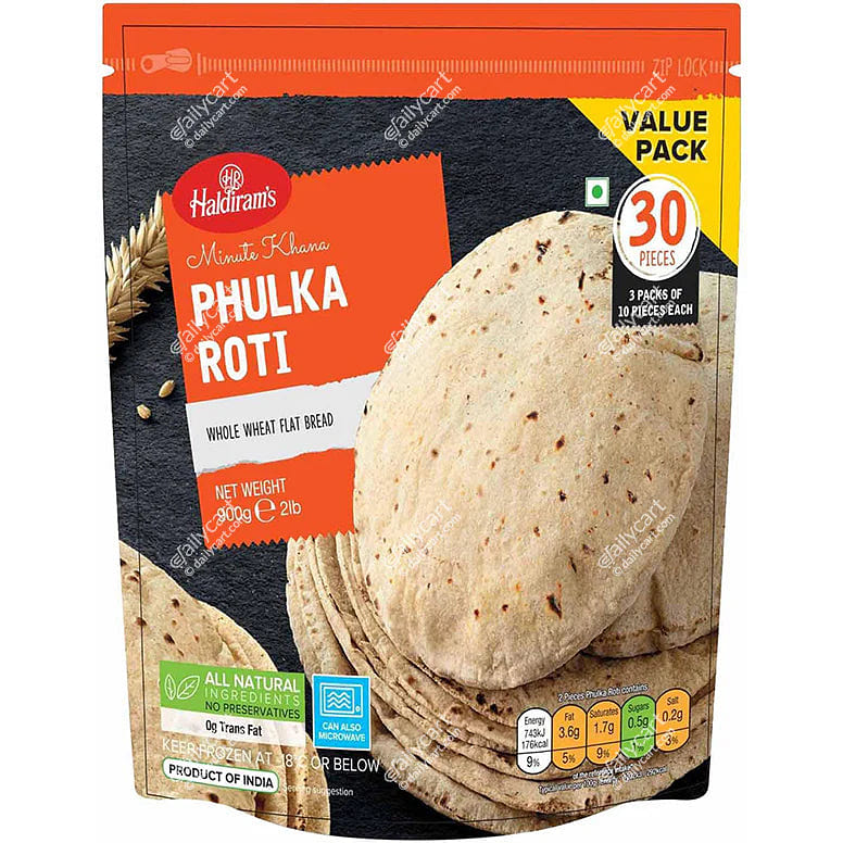 Haldiram Phulka Roti 10 oz