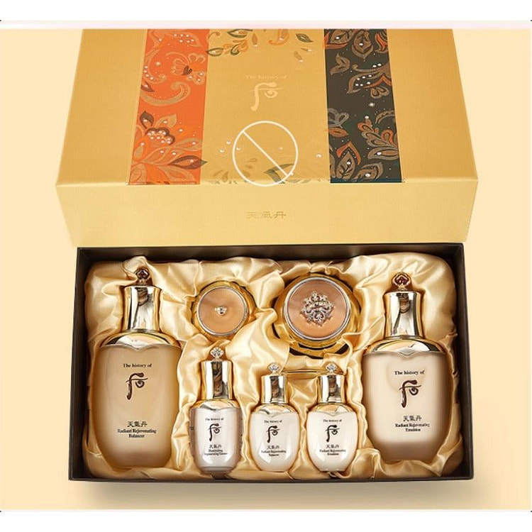 后天气丹花献光彩紧颜系列礼盒套装 七件套 1 份