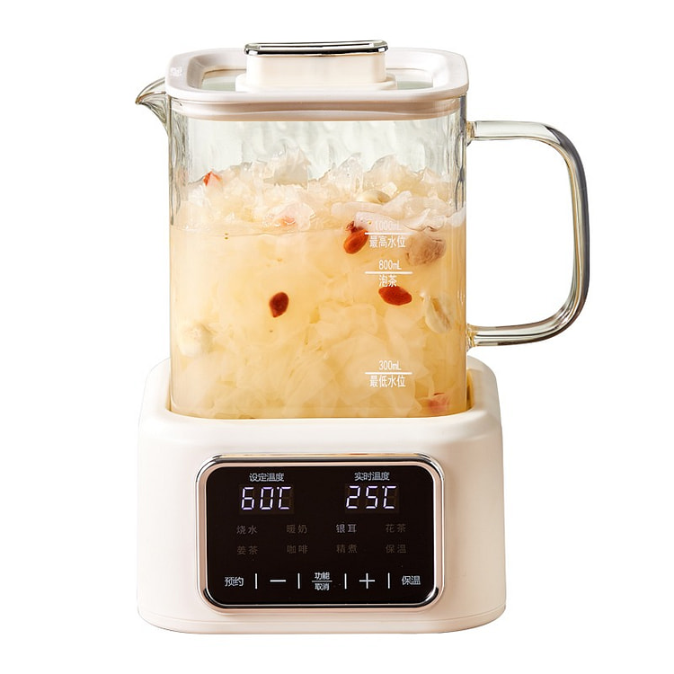 全玻璃养生壶电水壶多功能电煮锅火锅果茶花茶冷饮冰镇 1 个