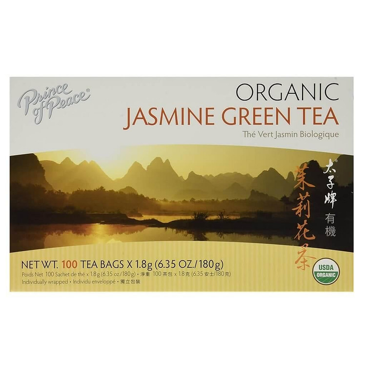 太子牌美国农业部有机茉莉花绿茶