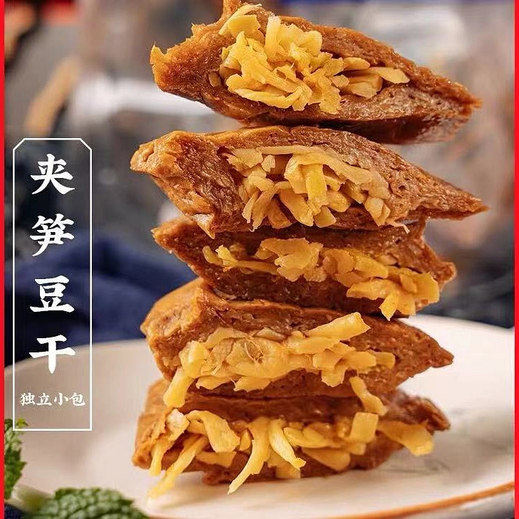 三關六碼頭】非遺寧波特產夾筍豆乾風味特色250g*1袋- Weee!
