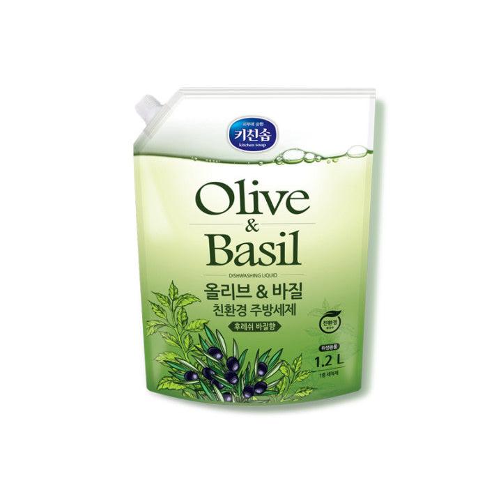 Kitchen Shop Olive & Basil Dishwashing Liquid 1 each