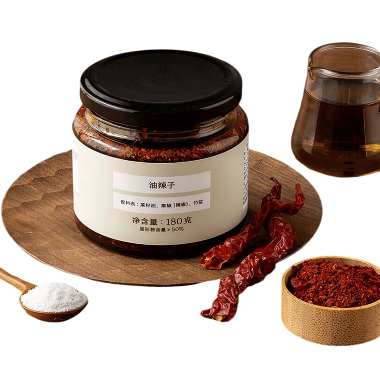 南食召 本真油辣子 油泼辣子红油辣椒油调料 180 克